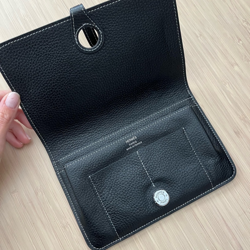 Vintage wallet + coin bag